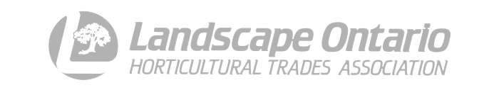Logo of Landscape Ontario Horticultural Trades Association featuring a stylized tree within a circular shape on the left, with the organization's name and tagline to the right. Ideal for use in corporate photography promoting member services.